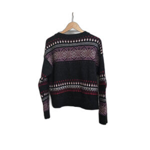 Ladies Lucky Brand Women's Fair Isle Crew Sweater (M"